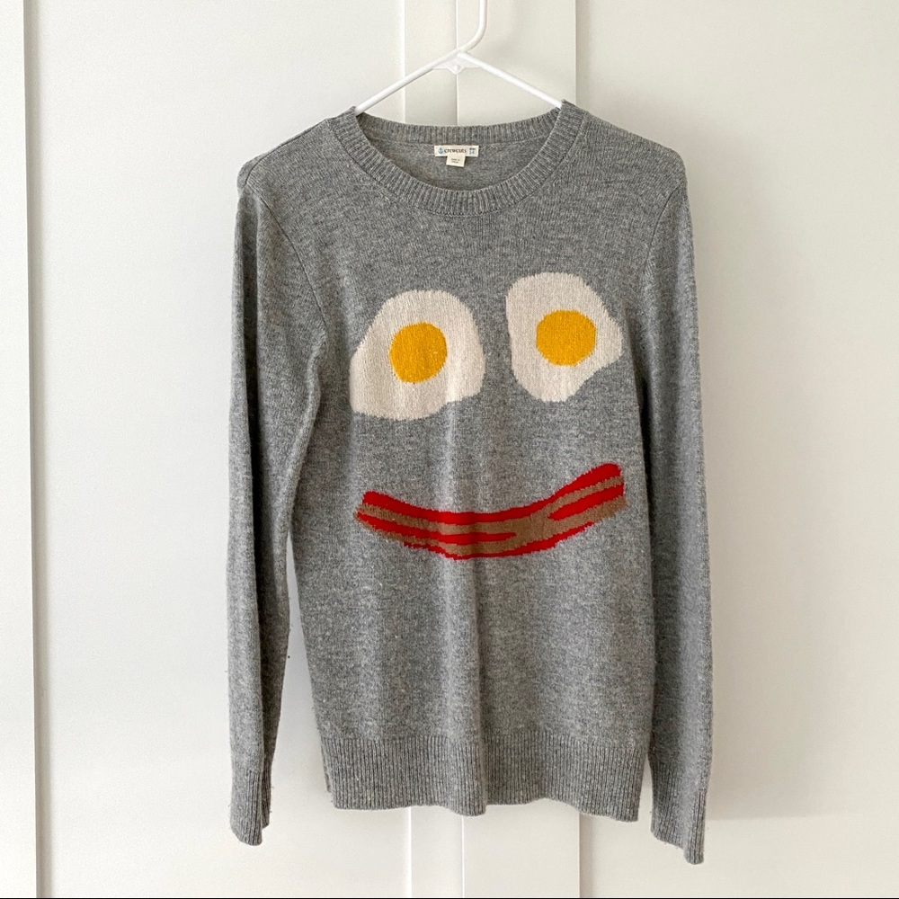 J.Crew Crewcuts Eggs and Bacon Sweater